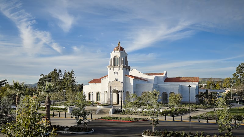 O Templo de Yorba Linda Califórnia.
