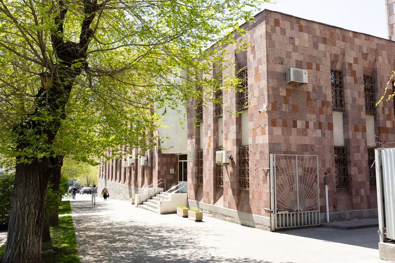 A capela em Yerevan, Armênia, é retratada em 18 de abril de 2023.