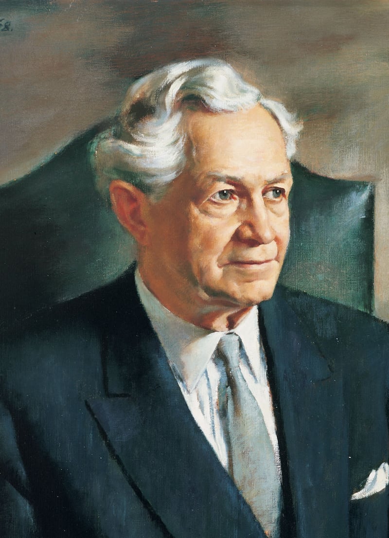 Um retrato do Presidente David O. McKay.