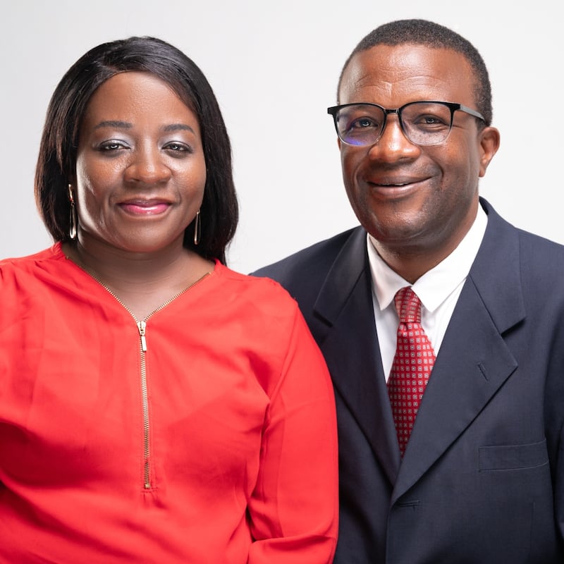 Solomon Malidadi e Amalia Dickie Malidadi, que servirão como presidente e companheira da nova Missão Moçambique Nampula a partir de julho de 2026.