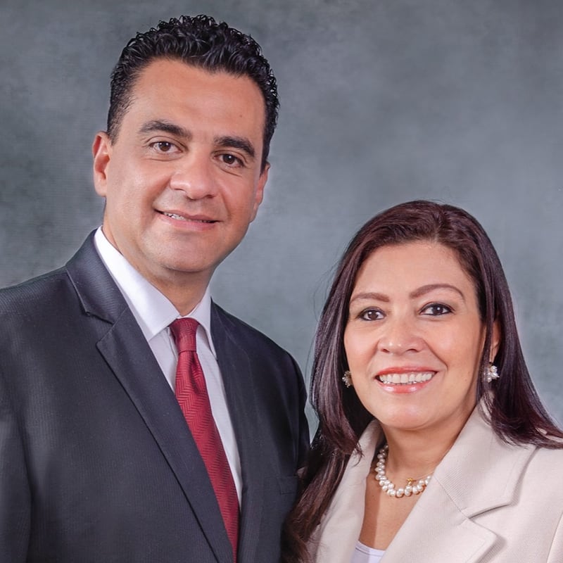 José Andrés Bermúdez e Tania Bermúdez.