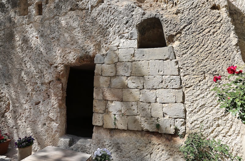 O Jardim da Tumba em Jerusalém, Israel, no sábado, 22 de abril de 2023.