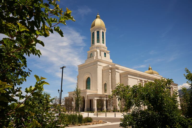 O Templo de Éfrom, Utah.
