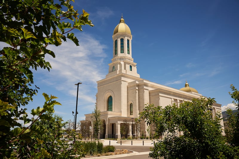 O Templo de Éfraim, Utah.