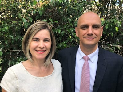 Élder Ciro Schmeil e irmã Alessandra Machado Schmeil