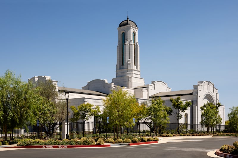 O Templo da Califórnia em Modesto.