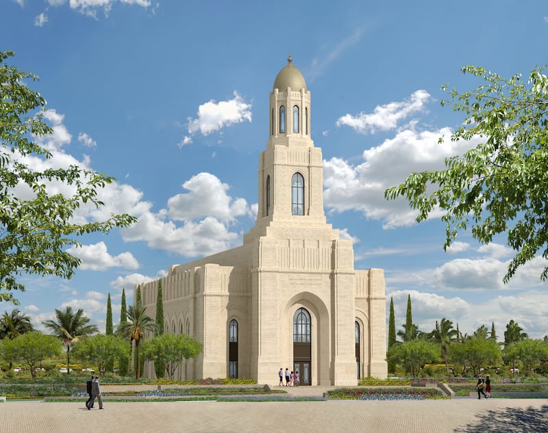 Uma ilustração do Templo de Barcelona, Espanha.