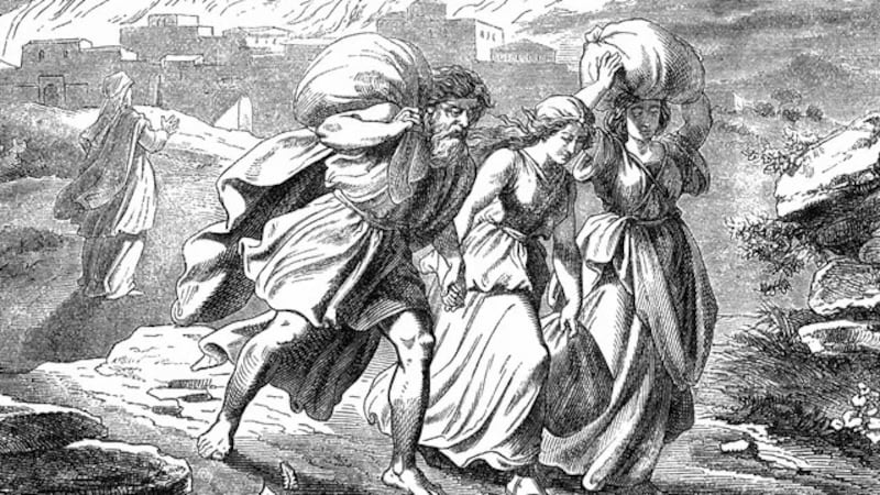 "Sodom" é de Julius Schnorr von Carolsfeld.