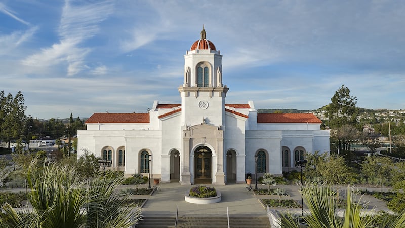O Templo de Yorba Linda Califórnia.