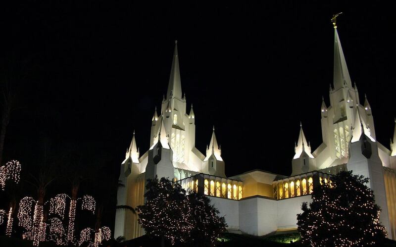 The San Diego California Temple.