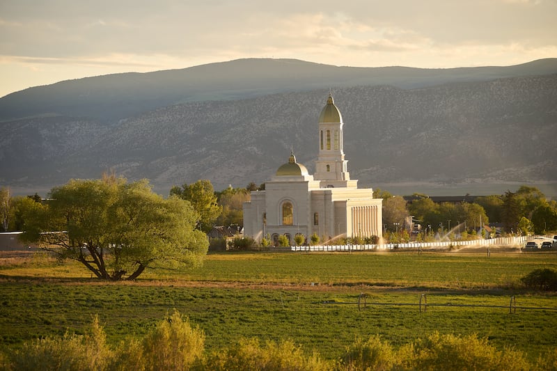 O Templo de Efraim, Utah.