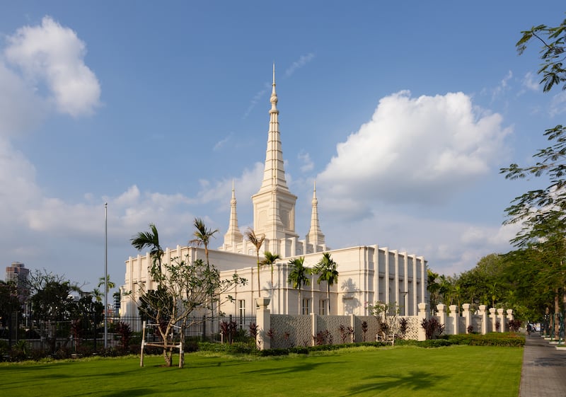 O Templo de Phnom Penh Camboja.