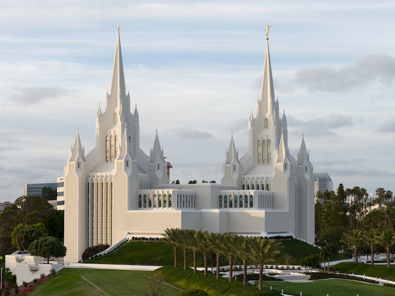 O Templo de San Diego Califórnia.