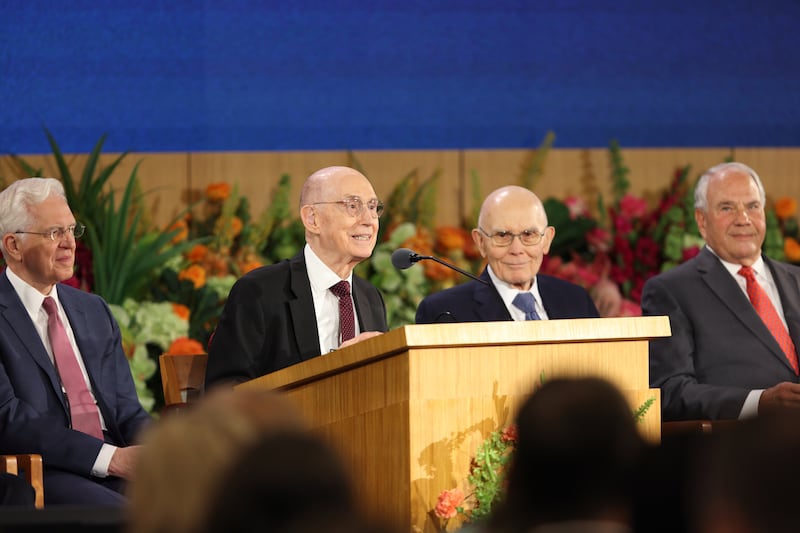 O Presidente Henry B. Eyring discursa no Seminário para Novos Líderes de Missão de 2026.