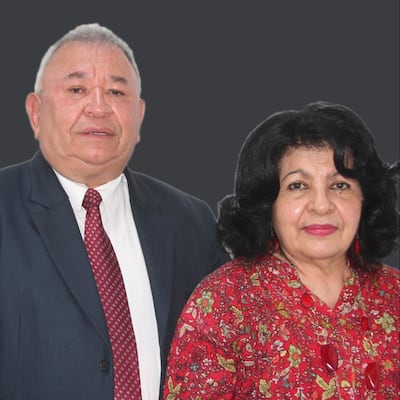 Abrahan E. Quero e Alirica Oroño de Quero.