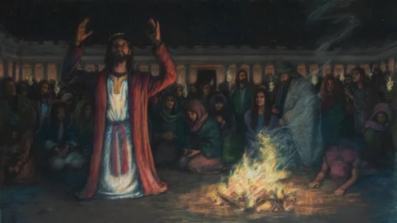 "King Jehoshaphat's Prayer" é de Keeley Rae.