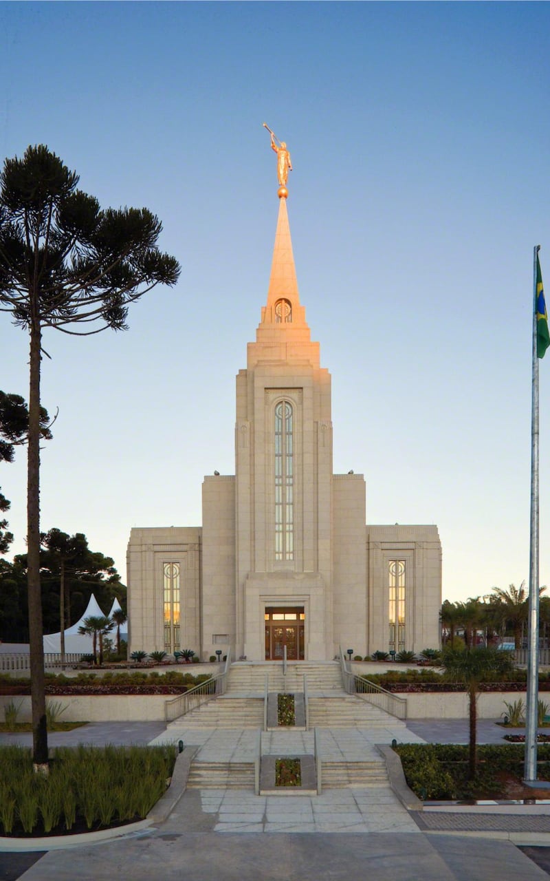 The Curitiba Brazil Temple.