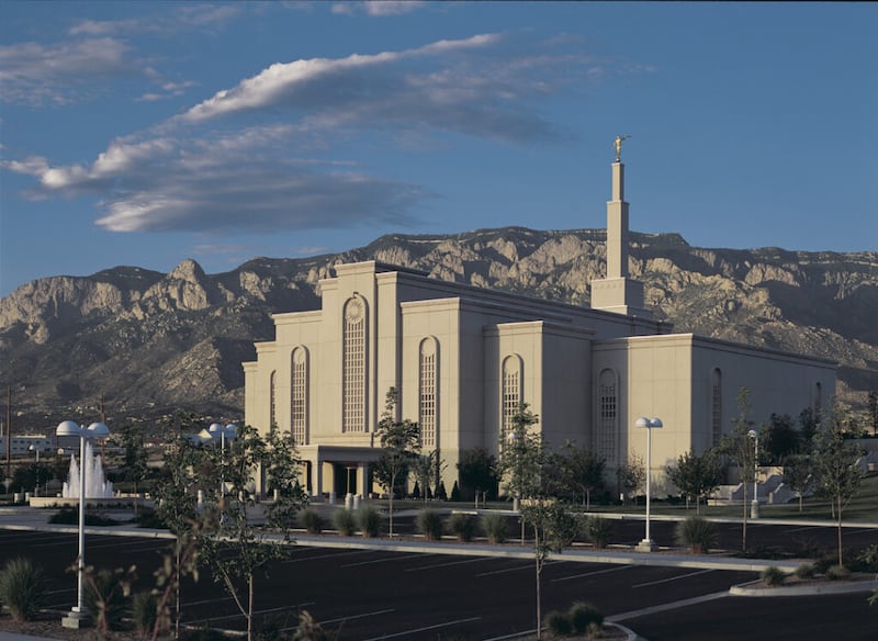 Templo de Albuquerque Novo Mexico.