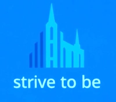 Logotipo do programa Crianças e Jovens mostrado durante o evento cara a cara.