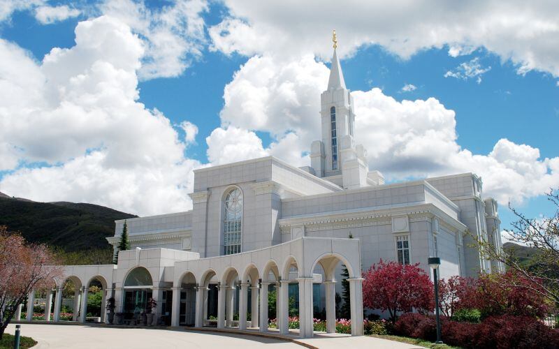 Templo de Bountiful Utah.