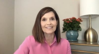 A Irmã Becky Craven participa do evento de Irmã para Irmã em destaque durante a Conferência da BYU para as Mulheres 2020 online na sexta-feira, dia 1º de maio de 2020.