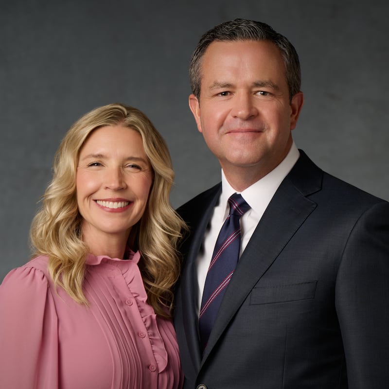 J. Andrew Dent e Shannon Dent, que servirão como presidente e companheira da Missão Geórgia Atlanta Norte a partir de julho de 2026.