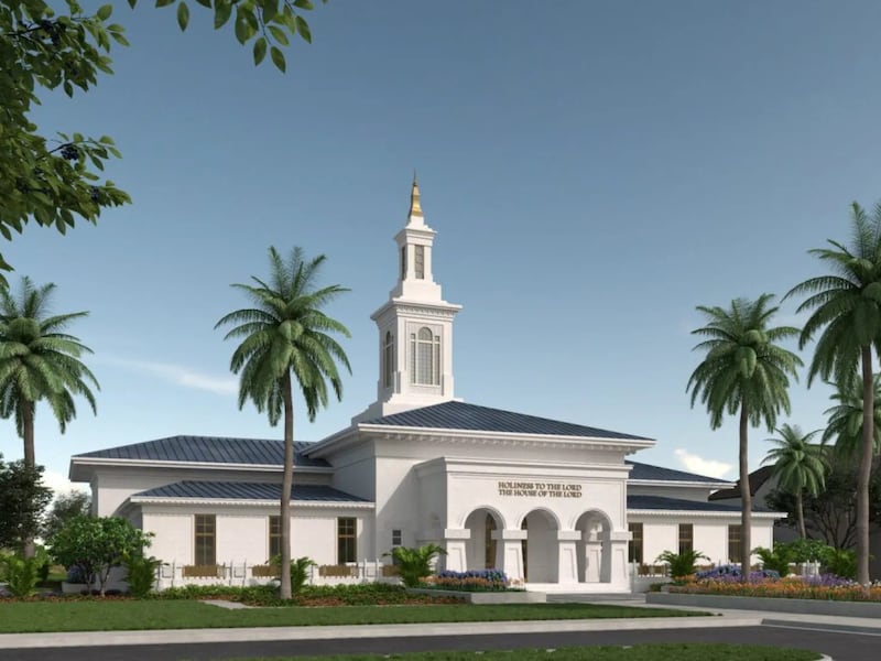 Uma ilustração do Templo Pago Pago Samoa Americana.
