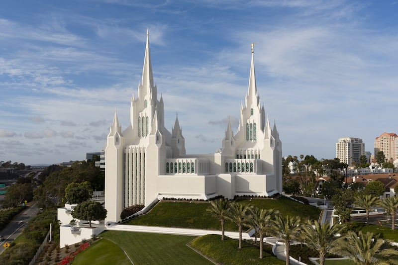 O Templo de San Diego Califórnia.