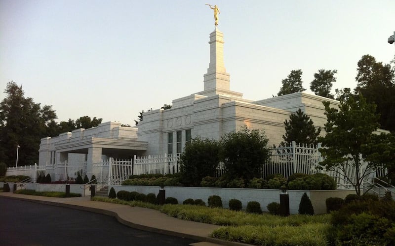 The Louisville Kentucky Temple.