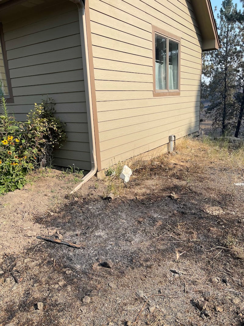 Incêndios florestais perto de Spokane, Washington, no início de agosto de 2026 queimaram próximo à casa do Presidente de Estaca Mount Spokane de Spokane Washington Robert L. Sanders.