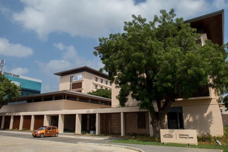 O Centro de Treinamento Missionário de Gana.