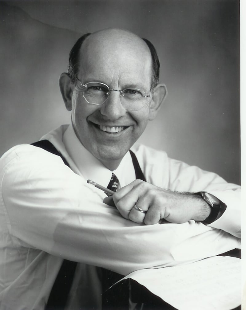 O compositor Michael F. Moody é retratado em junho de 2011.