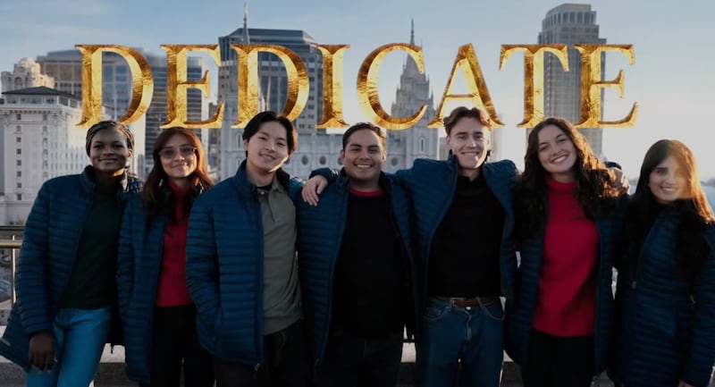Na série de vídeo com seis partes "Dedicate", a ser lançada em 4 de outubro de 2026, sete jovens adultos de diferentes países fazem um tour pelas renovações do Templo de Salt Lake e testificam de Cristo, dos templos e dos convênios do templo.