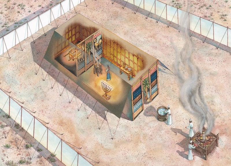 "The Ancient Tabernacle" é de Bradley Clark.