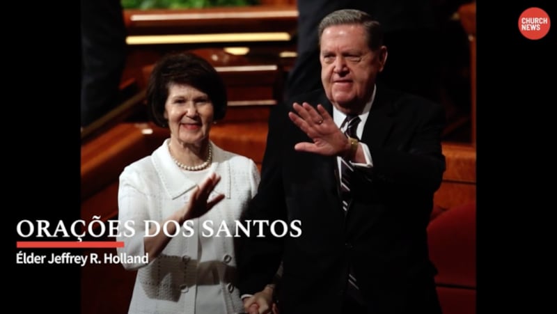 Élder Jeffrey R. Holland compartilha como as orações dos santos dos últimos dias de todo o mundo, o ajudaram ao enfrentar problemas de saúde, em um vídeo do Church News gravado em 24 de junho de 2023.