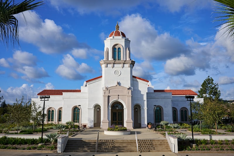 O Templo de Yorba Linda Califórnia.