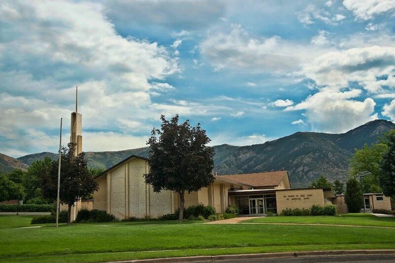 Uma capela em Eden, Utah.