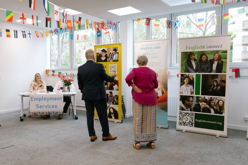 O novo Instituto de Religião de Frankfurt é retratado em Frankfurt, Alemanha, 18 de abril de 2026.
