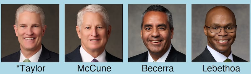 A presidência da Área de Utah para 2026–2027.