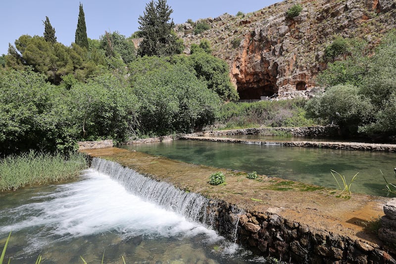 Cesareia de Filipe, no norte de Israel, na quarta-feira, 19 de abril de 2023.