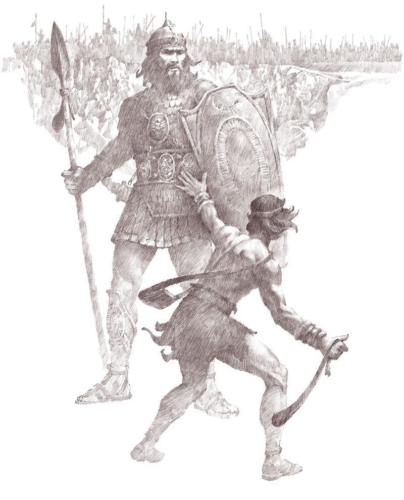 \"Davi Mata Golias\" é de Ted Henninger.