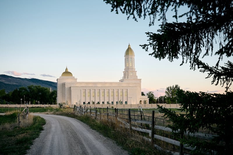 O Templo de Efraim, Utah.