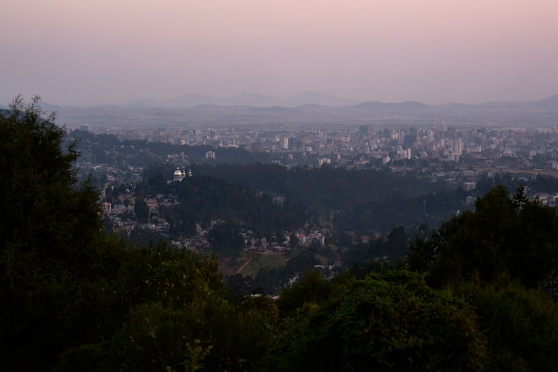 Addis Ababa, Etiópia, é retratada em 30 de out. de 2025.