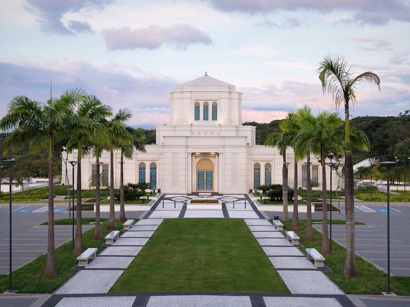 O Templo de Belo Horizonte Brasil.