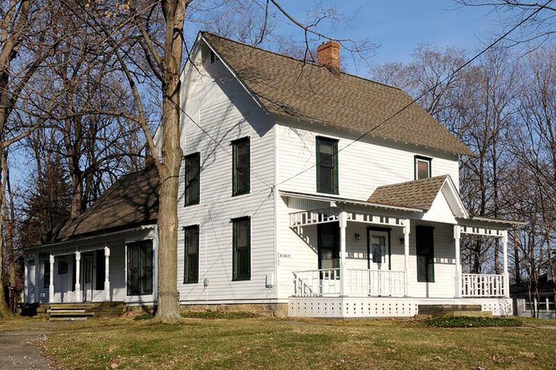 Casa de Joseph Smith Sênior e Joseph Smith Jr. em Kirtland, Ohio, onde Joseph Smith passou o Natal de 1835 com sua família.
