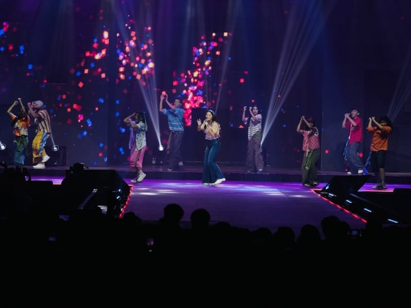 Performers take part in "Walk With Me: The 2026 Youth Concert" in Cagayan de Oro, Philippines, Sept. 19, 2026.