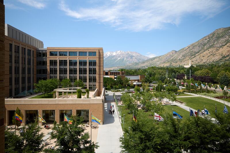O Centro de Treinamento Missionário em Provo, Utah em 24 de junho, durante o Seminário para Novos Líderes de Missão de 2023.