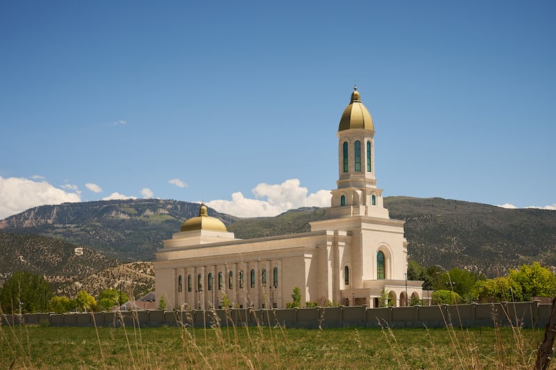 O Templo de Efraim, Utah.