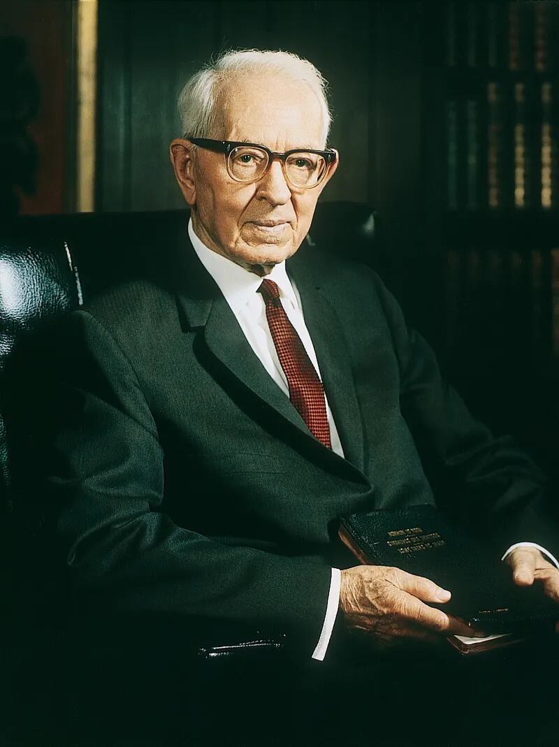 Um retrato do Presidente Joseph Fielding Smith, que serviu como Presidente de A Igreja de Jesus Cristo dos Santos dos Últimos Dias de janeiro de 1970 a julho de 1972.