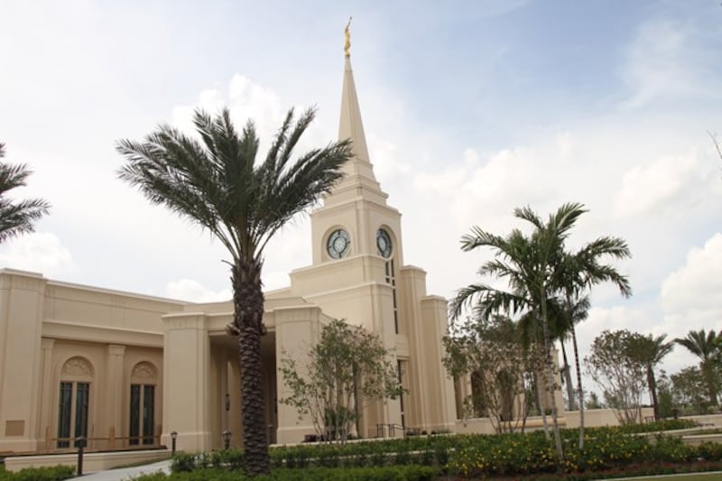 Templo de Fort Lauderdale Flórida.